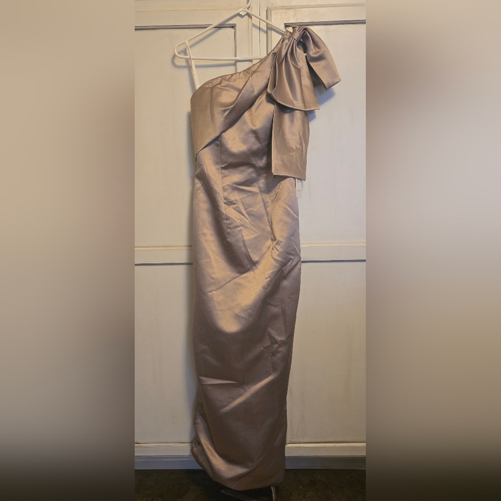 Elegant Satin Evening Gown